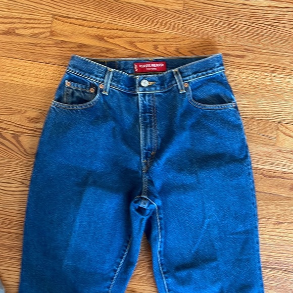 Levi’s 550 Classic Relaxed Tapered Leg Y2K 100% Cotton 12 PERFECT CONDITION - Picture 5 of 7